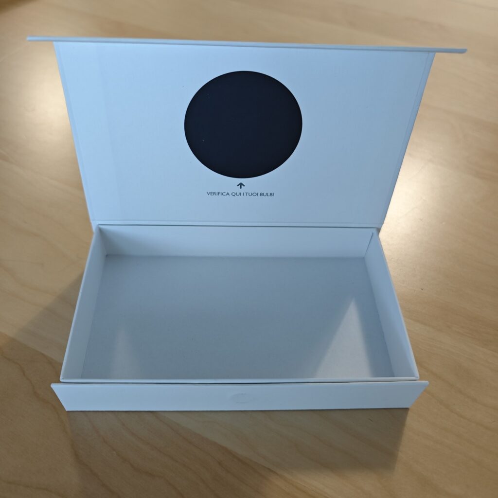 Kit Bio Molecular Test: dettaglio della confezione aperta